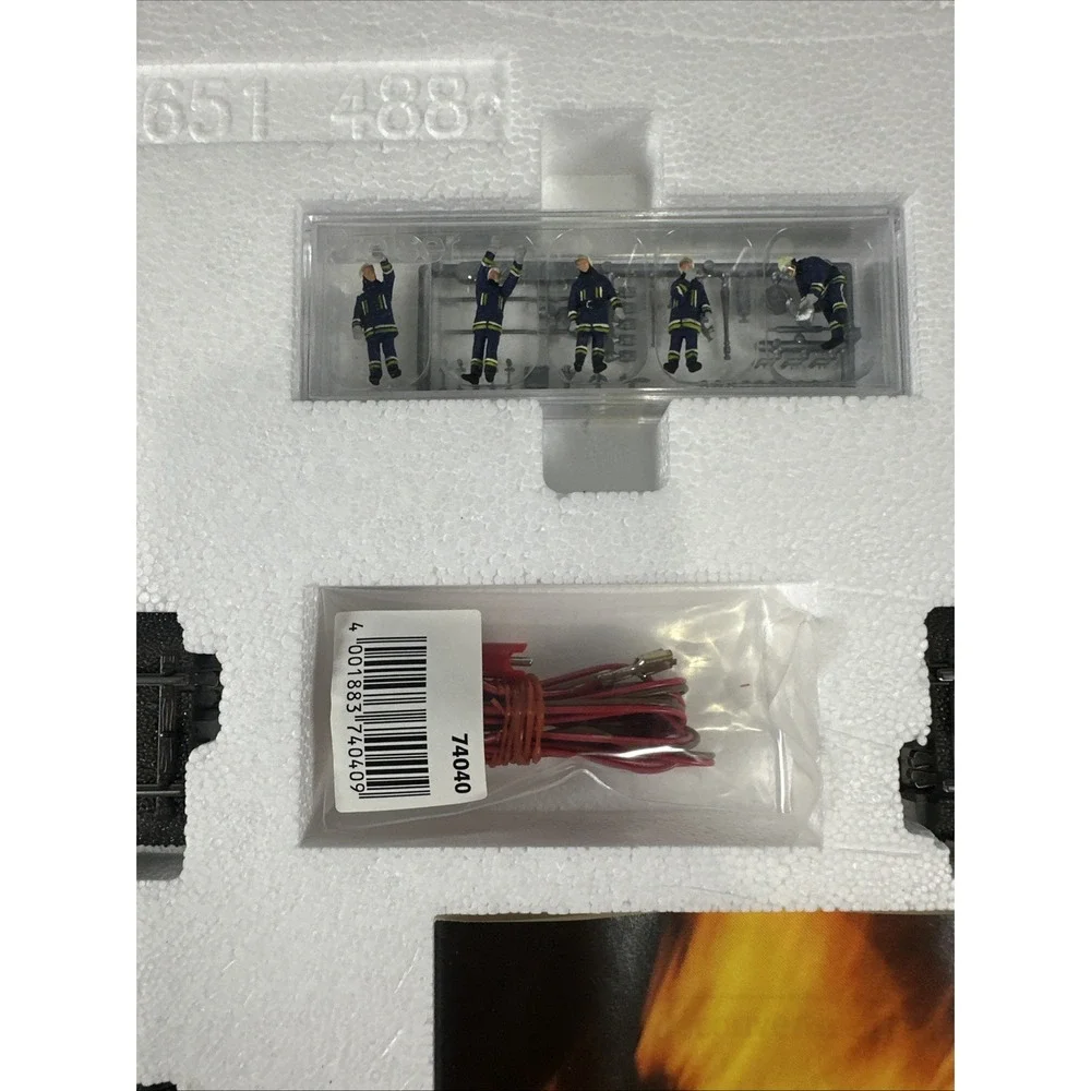Märklin HO 78000 Fire Dept Theme Extension Set New Complete w/ Original Box